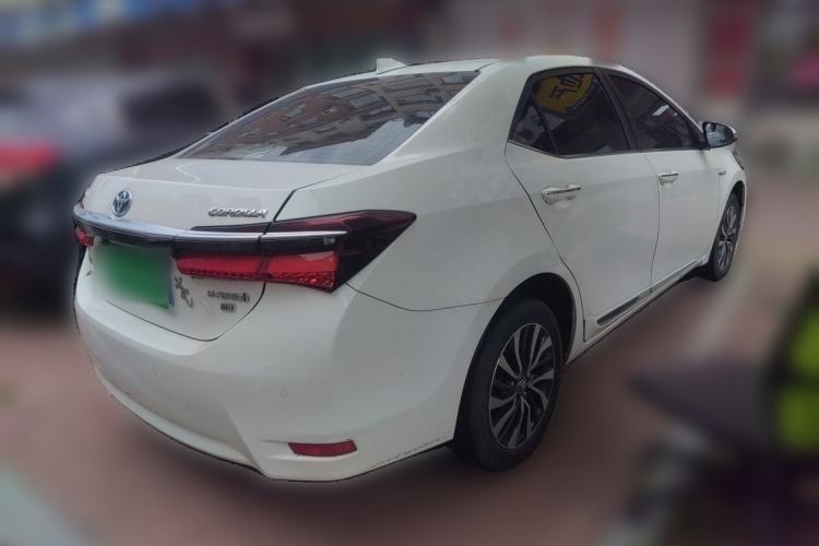 Used Toyota Corolla 2017 Revised Dual-Engine 1.8L E-CVT Elite Edition Rear Right 45 Deg
