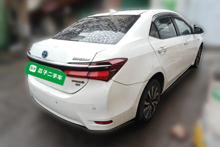 Used Toyota Corolla 2017 Revised Dual-Engine 1.8L E-CVT Leading Edition Rear Right 45 Deg