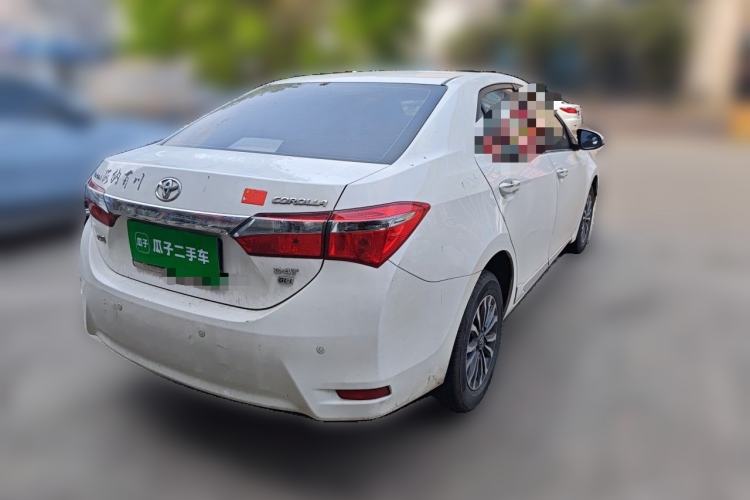 Used Toyota Corolla 2017 Revised Version 1.2T S-CVT GL-i Rear Right 45 Deg