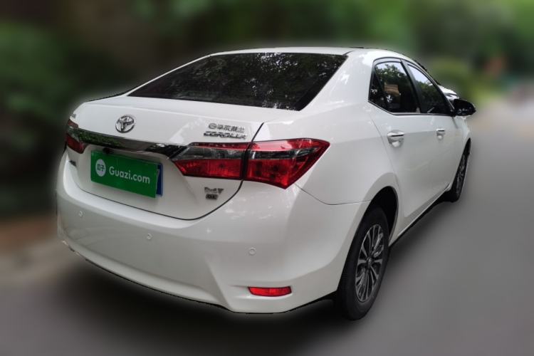 Used Toyota Corolla 2017 Revised Version 1.2T S-CVT GL Rear Right 45 Deg