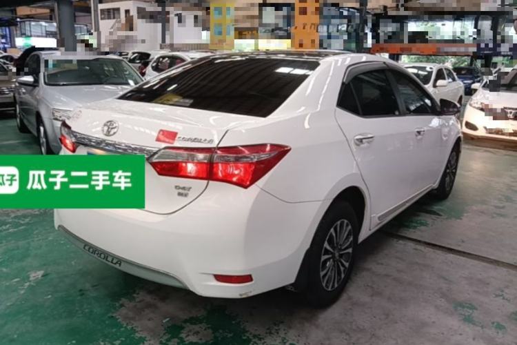 Used Toyota Corolla 2017 Revised Version 1.2T S-CVT GL-i Rear Right 45 Deg