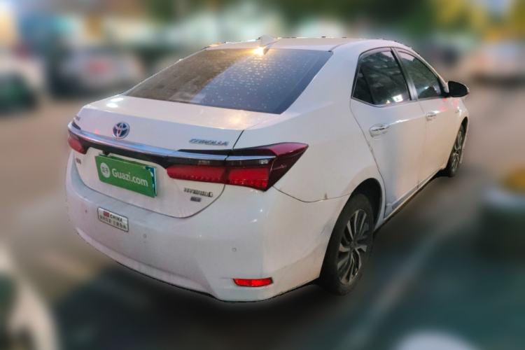 Used Toyota Corolla 2017 Revised Dual-Engine 1.8L E-CVT Elite Edition Rear Right 45 Deg