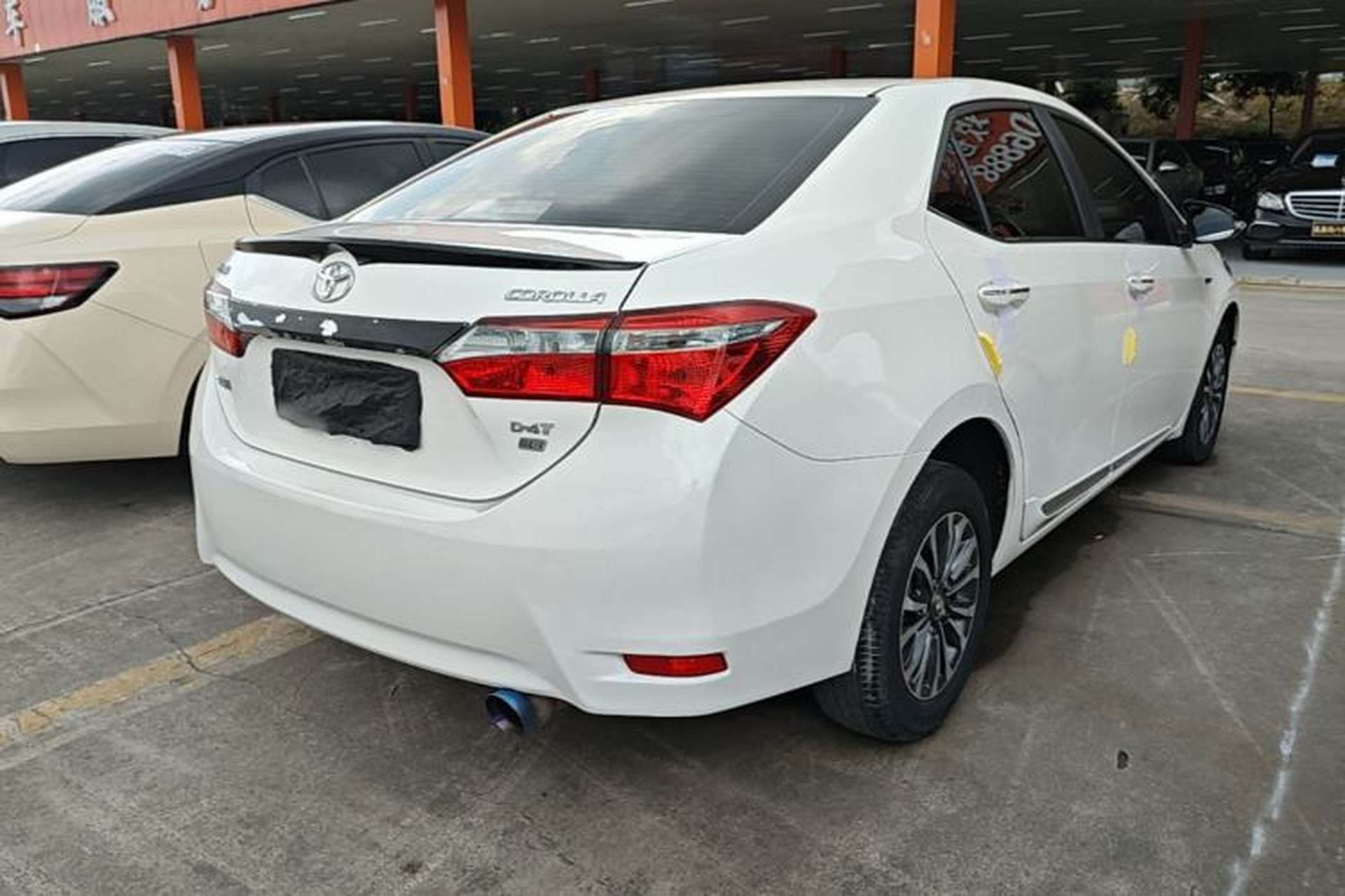 Used Toyota Corolla 2017 Revised Version 1.2T S-CVT GL-i Rear Right 45 Deg
