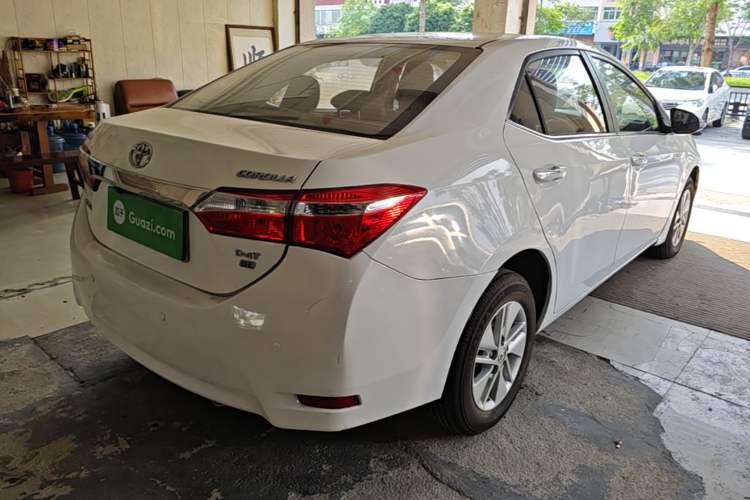 Used Toyota Corolla 2017 1.2T CVT GL Rear Right 45 Deg