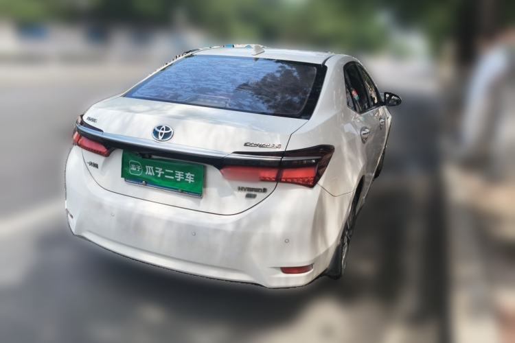 Used Toyota Corolla 2017 Revised Dual-Engine 1.8L E-CVT Elite Edition Rear Right 45 Deg