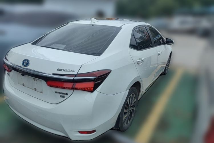 Used Toyota Corolla 2017 Revised Dual-Engine 1.8L E-CVT Elite Edition Rear Right 45 Deg