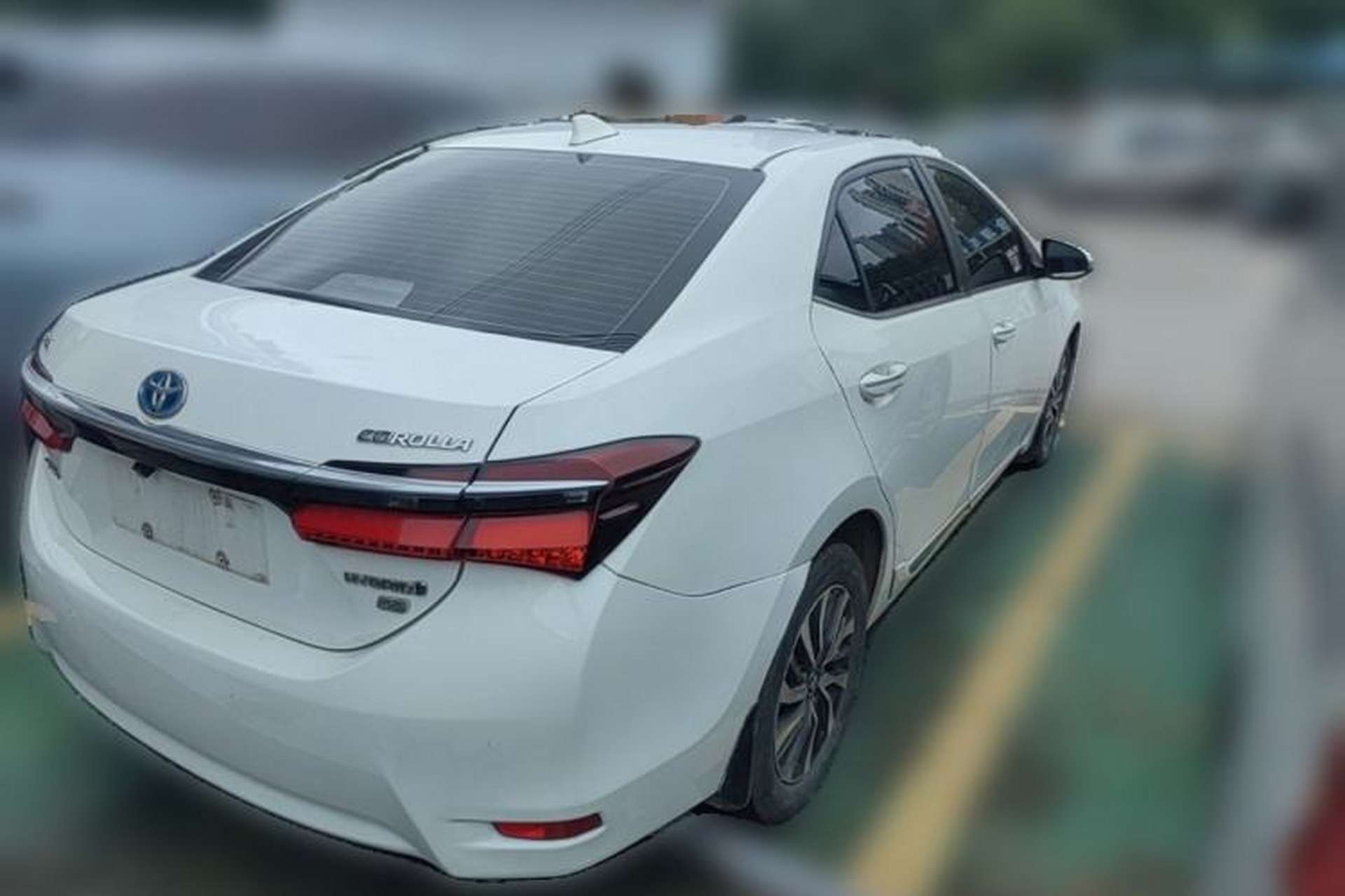 Used Toyota Corolla 2017 Revised Dual-Engine 1.8L E-CVT Elite Edition Rear Right 45 Deg