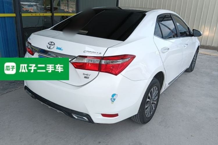 Used Toyota Corolla 2017 Revised Version 1.2T S-CVT GL-i Rear Right 45 Deg
