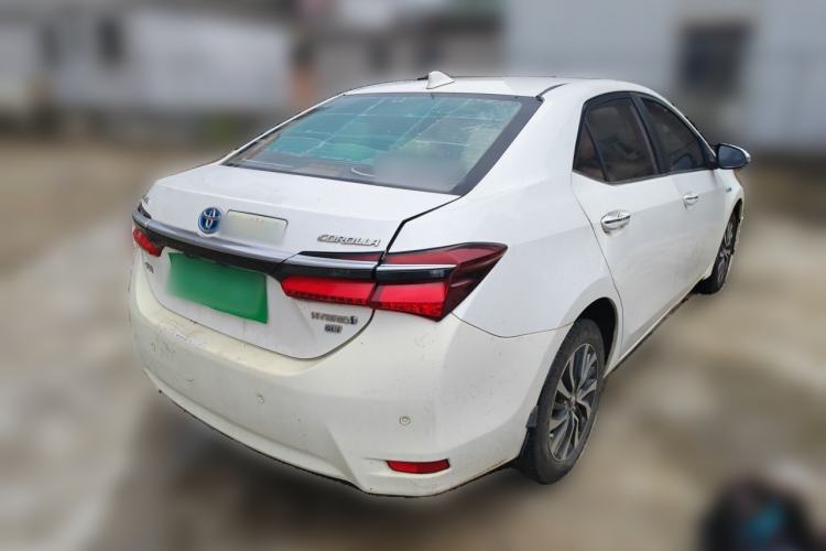 Used Toyota Corolla 2017 Revised Dual-Engine 1.8L E-CVT Leading Edition Rear Right 45 Deg