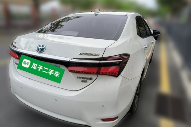Used Toyota Corolla 2017 Revised Dual-Engine 1.8L E-CVT Elite Edition Rear Right 45 Deg
