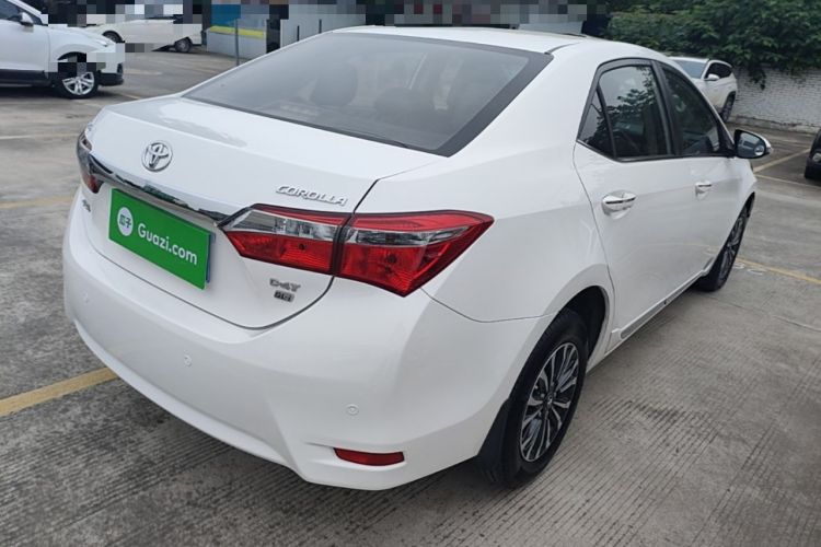 Used Toyota Corolla 2017 Revised Version 1.2T S-CVT GL-i Rear Right 45 Deg