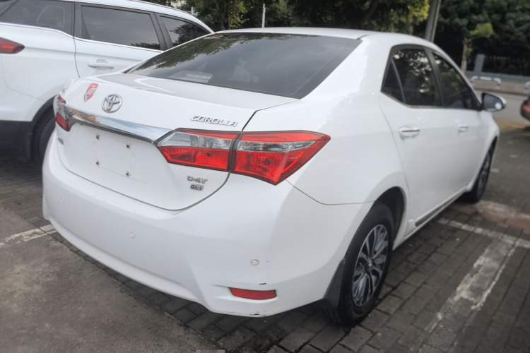 Used Toyota Corolla 2017 Revised Version 1.2T S-CVT GL-i Rear Right 45 Deg