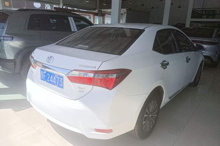 Used Toyota Corolla 2017 Revised Version 1.2T S-CVT GL-i Rear Right 45 Deg