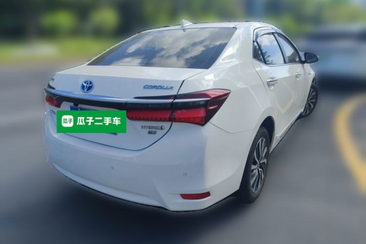Used Toyota Corolla 2017 Revised Dual-Engine 1.8L E-CVT Elite Edition Rear Right 45 Deg