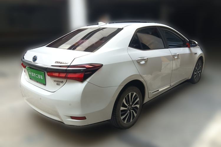 Used Toyota Corolla 2017 Revised Dual-Engine 1.8L E-CVT Elite Edition Rear Right 45 Deg