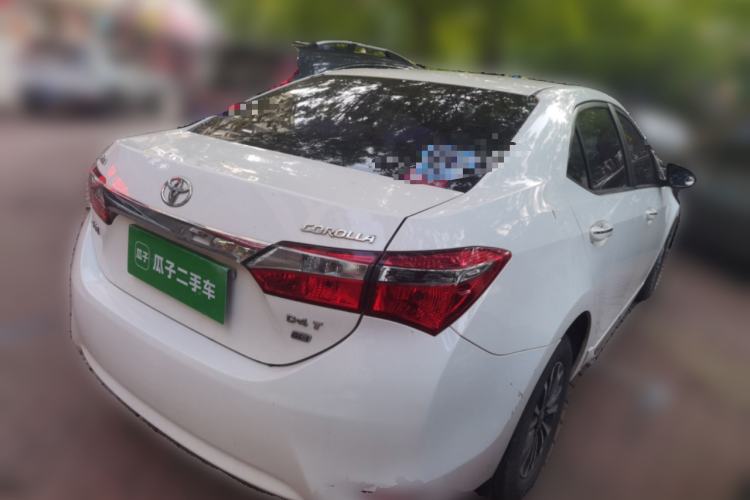 Used Toyota Corolla 2017 Revised Version 1.2T S-CVT GL-i Rear Right 45 Deg