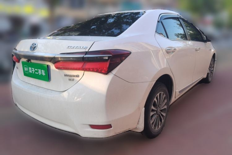 Used Toyota Corolla 2017 Revised Dual-Motor 1.8L E-CVT Pioneer Edition Rear Right 45 Deg