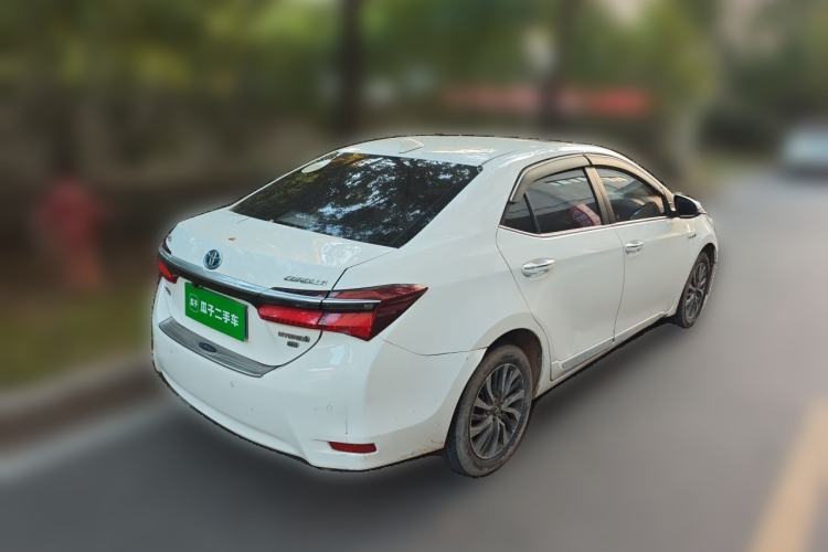 Used Toyota Corolla 2017 Revised Dual-Engine 1.8L E-CVT Elite Edition Rear Right 45 Deg