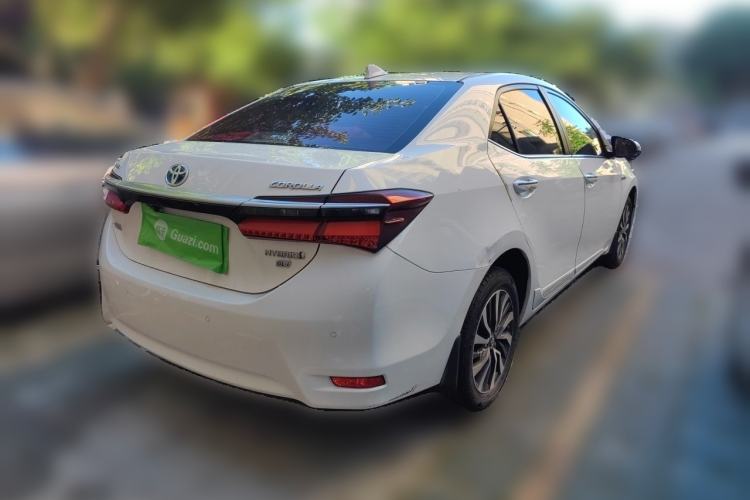 Used Toyota Corolla 2017 Revised Dual-Engine 1.8L E-CVT Elite Edition Rear Right 45 Deg