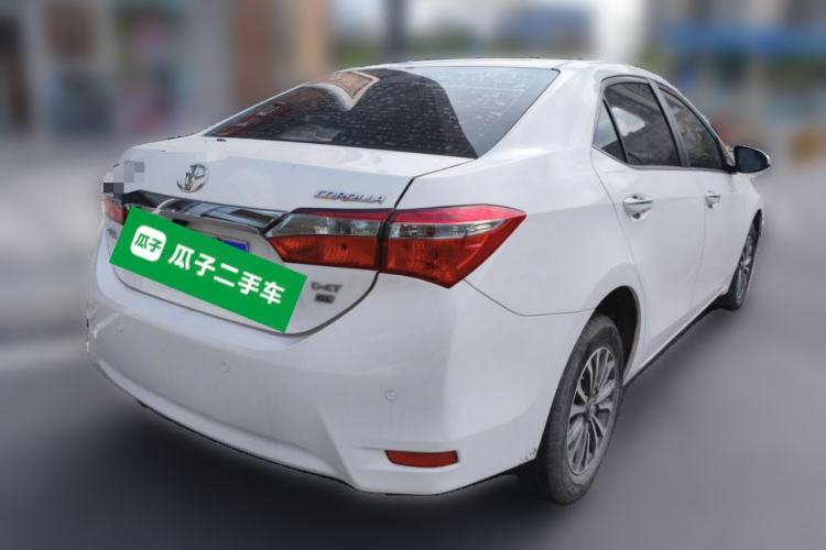 Used Toyota Corolla 2017 Revised Version 1.2T S-CVT GL Rear Right 45 Deg