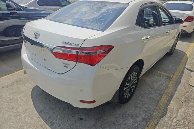 Used Toyota Corolla 2017 Revised Version 1.2T S-CVT GL Rear Right 45 Deg
