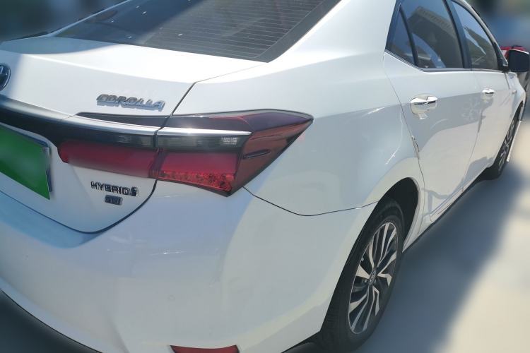 Used Toyota Corolla 2017 Revised Dual-Engine 1.8L E-CVT Elite Edition Rear Right 45 Deg