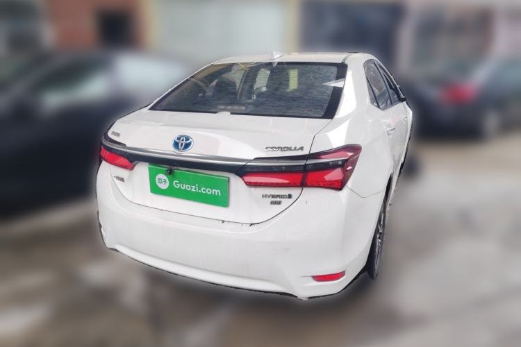 Used Toyota Corolla 2017 Revised Dual-Engine 1.8L E-CVT Leading Edition Rear Right 45 Deg
