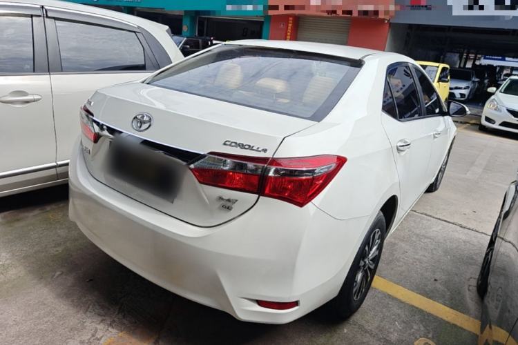 Used Toyota Corolla 2017 Revised Version 1.2T S-CVT GL Rear Right 45 Deg