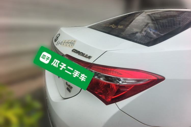 Used Toyota Corolla 2017 1.2T CVT GL Rear Right 45 Deg