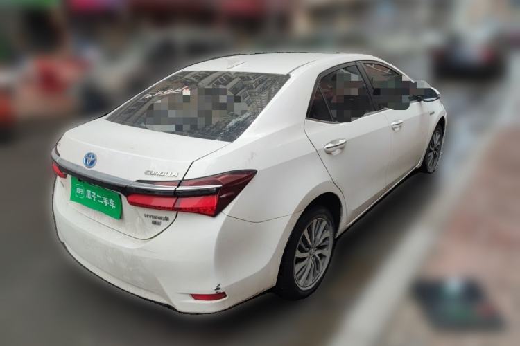 Used Toyota Corolla 2017 Revised Dual-Engine 1.8L E-CVT Leading Edition Rear Right 45 Deg