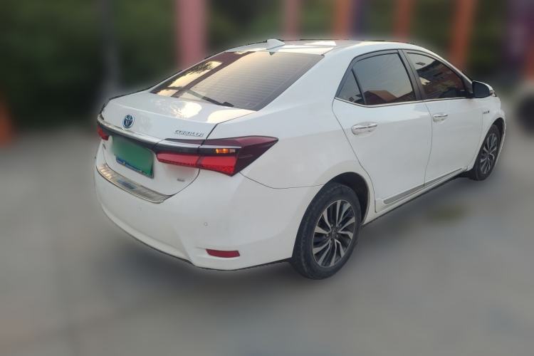 Used Toyota Corolla 2017 Revised Dual-Engine 1.8L E-CVT Elite Edition Rear Right 45 Deg