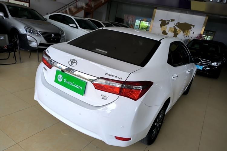 Used Toyota Corolla 2017 Revised Version 1.2T S-CVT GL Rear Right 45 Deg