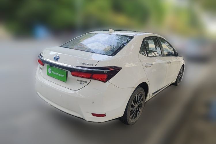 Used Toyota Corolla 2017 Revised Dual-Engine 1.8L E-CVT Elite Edition Rear Right 45 Deg
