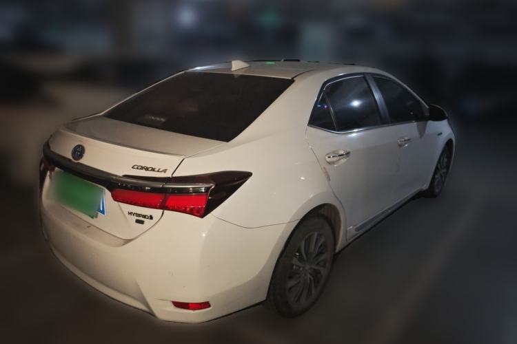 Used Toyota Corolla 2017 Revised Dual-Engine 1.8L E-CVT Elite Edition Rear Right 45 Deg
