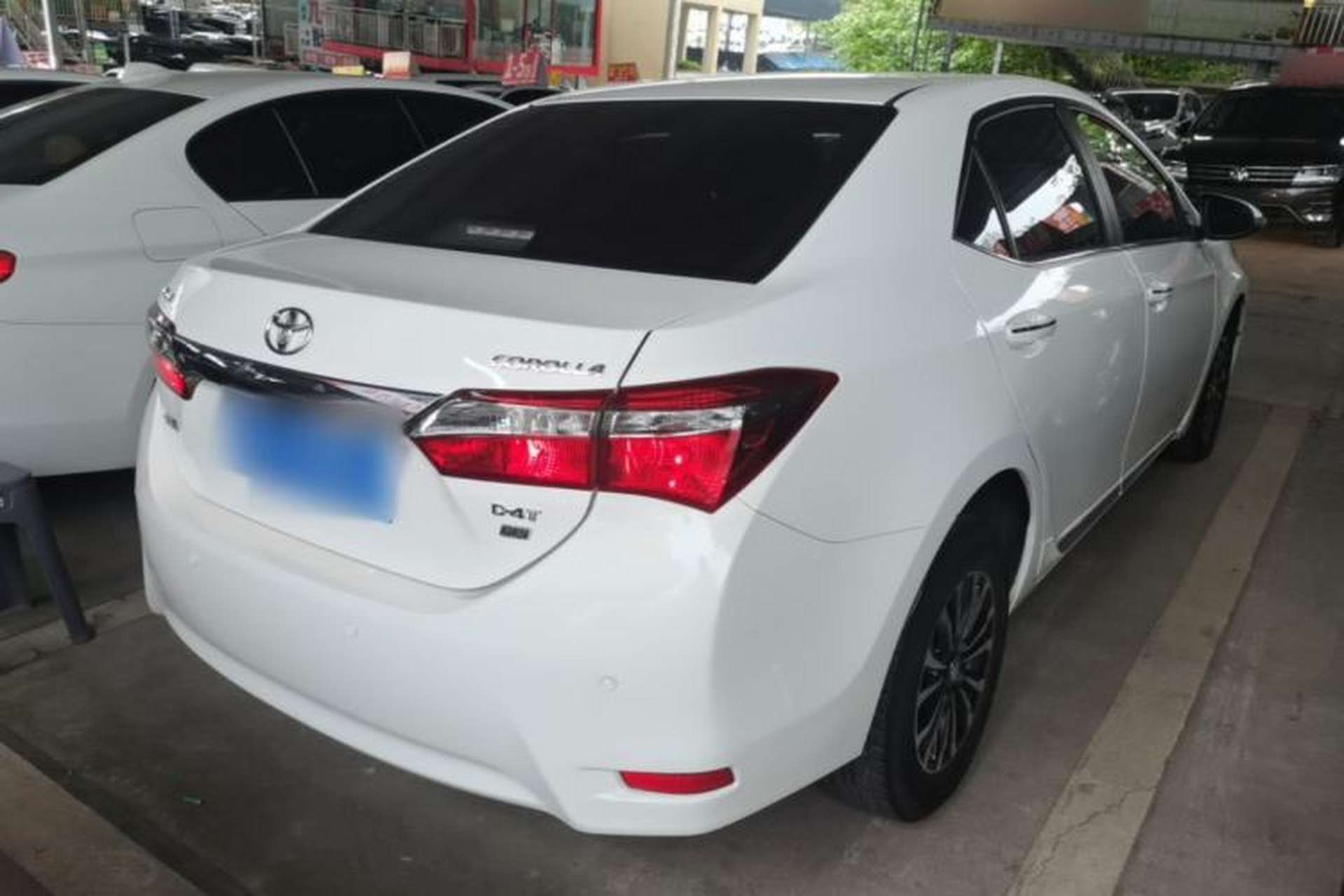 Used Toyota Corolla 2017 Revised Version 1.2T S-CVT GL-i Rear Right 45 Deg