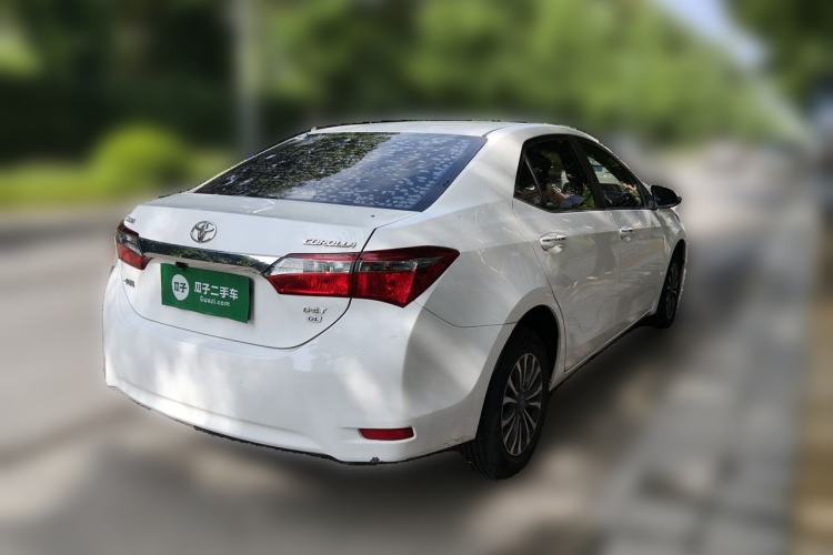 Used Toyota Corolla 2017 1.2T CVT GL Rear Right 45 Deg