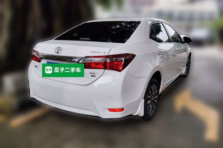Used Toyota Corolla 2017 1.2T CVT GL-i Leather Edition Rear Right 45 Deg