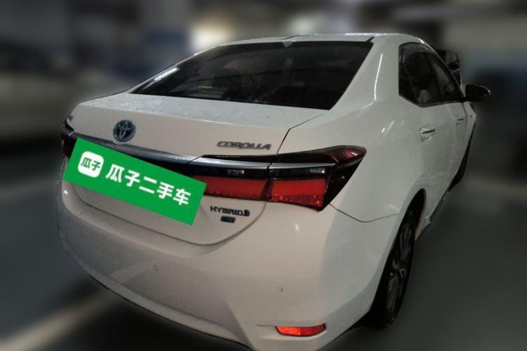 Used Toyota Corolla 2017 Revised Dual-Engine 1.8L E-CVT Elite Edition Rear Right 45 Deg