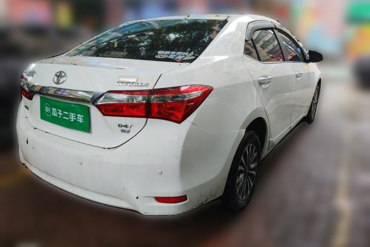 Used Toyota Corolla 2017 1.2T CVT GL-i Rear Right 45 Deg