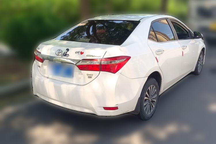 Used Toyota Corolla 2017 Revised Version 1.2T S-CVT GL Rear Right 45 Deg