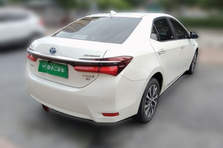 Used Toyota Corolla 2017 Revised Dual-Engine 1.8L E-CVT Elite Edition Rear Right 45 Deg