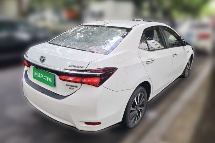 Used Toyota Corolla 2017 Revised Dual-Engine 1.8L E-CVT Luxury Edition Rear Right 45 Deg