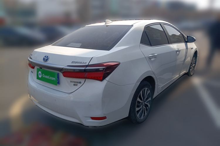 Used Toyota Corolla 2017 Revised Dual-Engine 1.8L E-CVT Elite Edition Rear Right 45 Deg