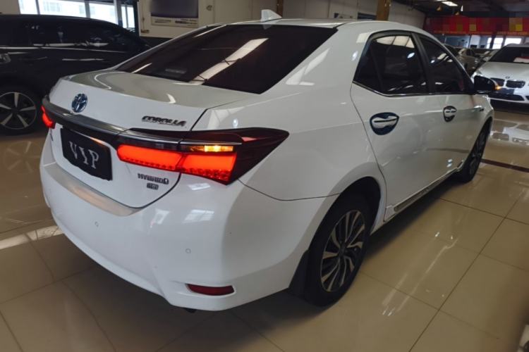 Used Toyota Corolla 2017 Revised Dual-Engine 1.8L E-CVT Elite Edition Rear Right 45 Deg