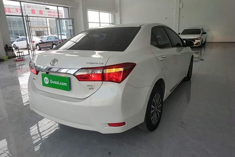 Used Toyota Corolla 2017 Revised Version 1.2T S-CVT GL-i Rear Right 45 Deg