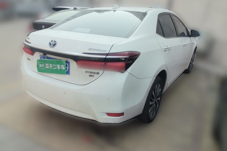 Used Toyota Corolla 2017 Revised Dual-Engine 1.8L E-CVT Elite Edition Rear Right 45 Deg