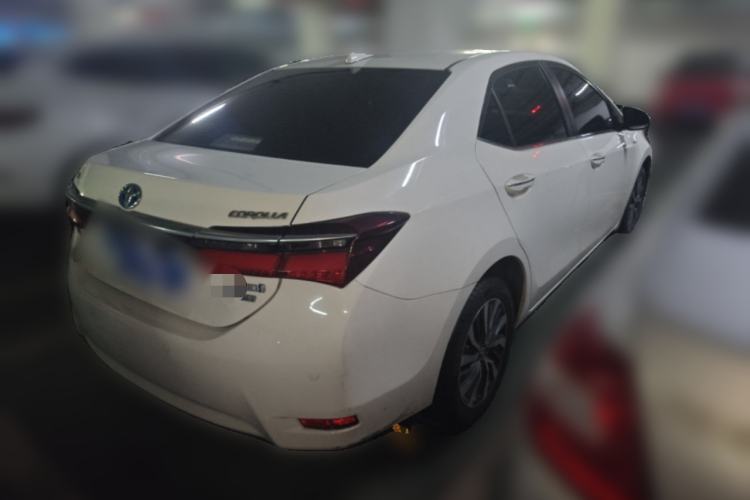 Used Toyota Corolla 2017 Revised Dual-Engine 1.8L E-CVT Leading Edition Rear Right 45 Deg