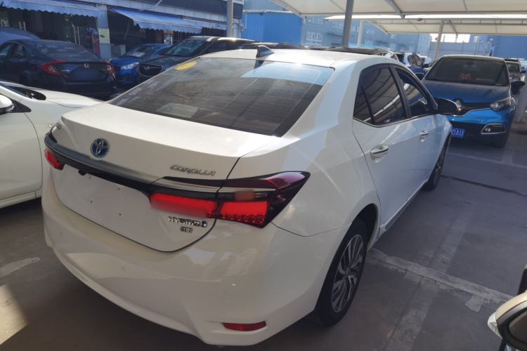 Used Toyota Corolla 2017 Revised Dual-Engine 1.8L E-CVT Elite Edition Rear Right 45 Deg