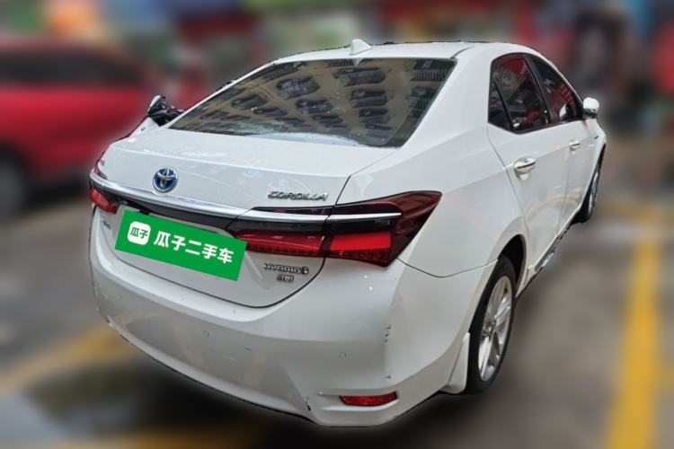 Used Toyota Corolla 2017 Revised Dual-Engine 1.8L E-CVT Elite Edition Rear Right 45 Deg