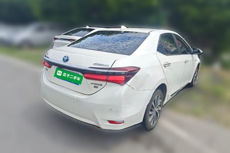 Used Toyota Corolla 2017 Revised Dual-Engine 1.8L E-CVT Elite Edition Rear Right 45 Deg
